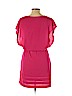 L8ter 100% Polyester Pink Casual Dress Size L - photo 2