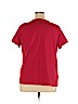 Croft & Barrow 100% Cotton Red Short Sleeve Top Size 1X - photo 2