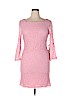 Adrianna Papell Pink Casual Dress Size 16 - photo 1