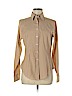 Brooks Brothers Tan Long Sleeve Button-Down Shirt Size 10 - photo 1