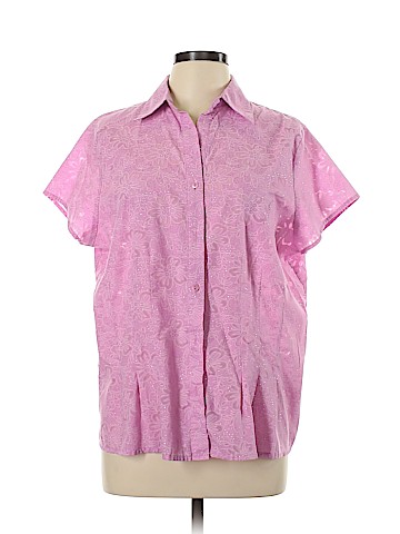 Sarah Bentley Short Sleeve Button-Down Shirt (view 1)