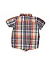 Gymboree 100% Cotton Plaid Gold Short Sleeve Button-Down Shirt Size 4 - photo 2