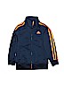Adidas 100% Polyester Blue Track Jacket Size 5T - photo 1