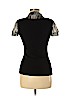 Charlotte Russe 100% Polyester Black Short Sleeve Top Size M - photo 2