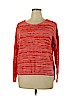 TWO by Vince Camuto 100% Cotton Red Pullover Sweater Size XL - photo 1