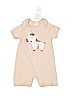 Gymboree 100% Cotton Tan Short Sleeve Onesie Size 3-6 mo - photo 1