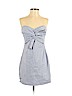Lush 100% Cotton Blue Casual Dress Size M - photo 1