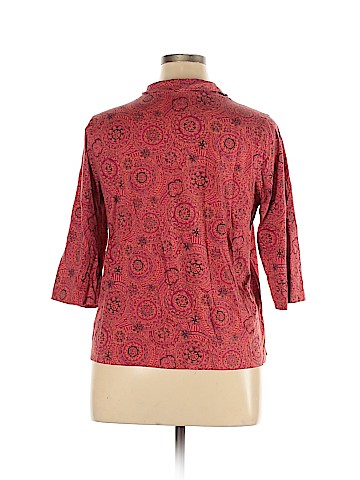 IZOD 3/4 Sleeve Top (view 2)