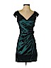 Suite 7 Teal Cocktail Dress Size 4 - photo 1