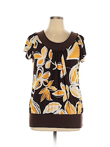 Maurices Short Sleeve Blouse (view 1)