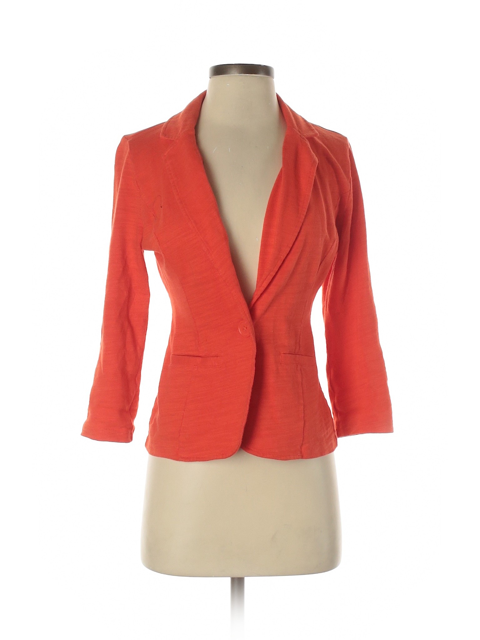 Caslon Women Orange Blazer XS | eBay