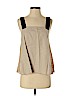 Zara Tan Sleeveless Blouse Size S - photo 1