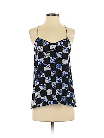 Tibi Sleeveless Silk Top (view 1)