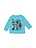 Tea 100% Cotton Blue Long Sleeve T-Shirt Size 6-12 mo - photo 1