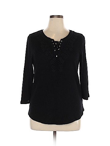 89th & Madison 3/4 Sleeve Top (view 1)