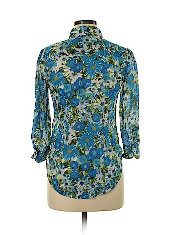 HD in Paris 3/4 Sleeve Button-Down Shirt (view 2)