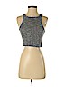 Charlotte Russe Gray Sleeveless Top Size S - photo 1