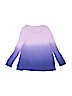 Justice 100% Cotton Purple Long Sleeve T-Shirt Size 8 - photo 1