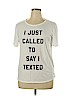 Victoria's Secret White Short Sleeve T-Shirt Size XL - photo 1