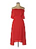 Coast 100% Polyester Red Casual Dress Size 10 - photo 1