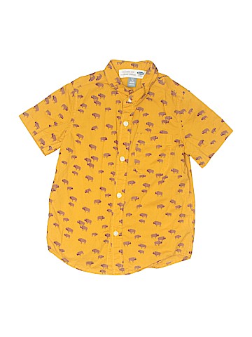 Old Navy Short Sleeve Button-Down Shirt (view 1)