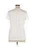 Ann Taylor LOFT Outlet 100% Cotton White Short Sleeve T-Shirt Size XL - photo 2