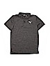Puma 100% Polyester Gray Active T-Shirt Size 10 - 12 - photo 1
