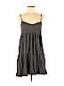 American Eagle Outfitters 100% Viscose Gray Casual Dress Size S - photo 1