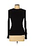 Topshop Black Long Sleeve Top Size 12 - photo 1