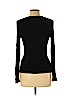Topshop Black Long Sleeve Top Size 12 - photo 2