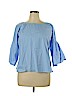 Vince Camuto Blue 3/4 Sleeve Blouse Size XL - photo 1