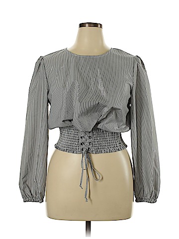 Xhilaration Long Sleeve Blouse (view 1)