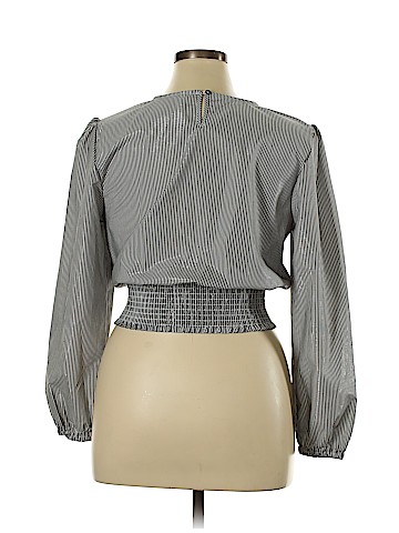 Xhilaration Long Sleeve Blouse (view 2)