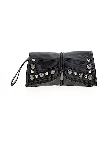 Black Rivet Wristlet (view 1)