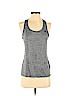 Adidas 100% Polyester Gray Active Tank Size S - photo 1
