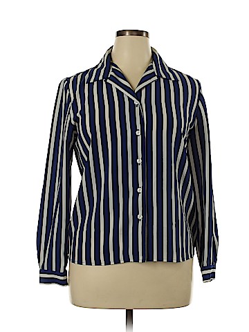 Leslie Fay Long Sleeve Blouse (view 1)