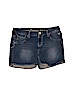 Justice Jeans Blue Denim Shorts Size 16 - photo 1