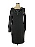 Ann Taylor Gray Casual Dress Size XL - photo 1
