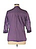 Eddie Bauer 100% Cotton Purple 3/4 Sleeve Button-Down Shirt Size XL - photo 2
