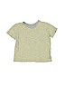 Baby Gap 100% Cotton Stripes Yellow Short Sleeve T-Shirt Size 12-18 mo - photo 1