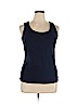 Merona Blue Sleeveless Top Size XL - photo 1