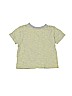 Baby Gap 100% Cotton Stripes Yellow Short Sleeve T-Shirt Size 12-18 mo - photo 2
