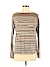 Vince. 100% Linen Tan Long Sleeve Top Size S - photo 1