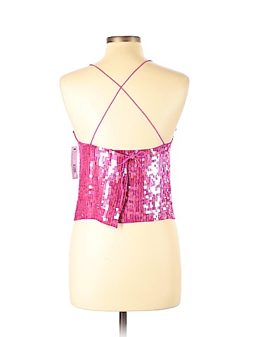 DKNY Sleeveless Silk Top (view 2)