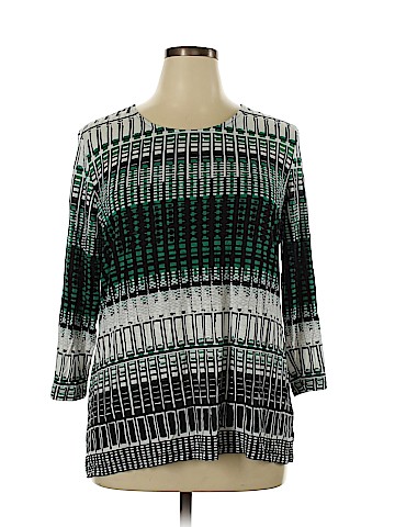 Easywear by Chico's 3/4 Sleeve T-Shirt (view 1)