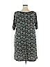 Connected Apparel Black Casual Dress Size 20 - photo 2