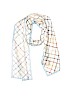 Coach 100% Silk Checkered-gingham Ivory Silk Scarf One size - photo 1