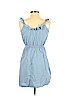 Lily Rose 100% Cotton Blue Casual Dress Size S - photo 2