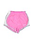 Nike 100% Polyester Solid Pink Athletic Shorts Size 6X - photo 1