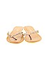 Sunny Feet Gold Flip Flops Size 8 1/2 - photo 2